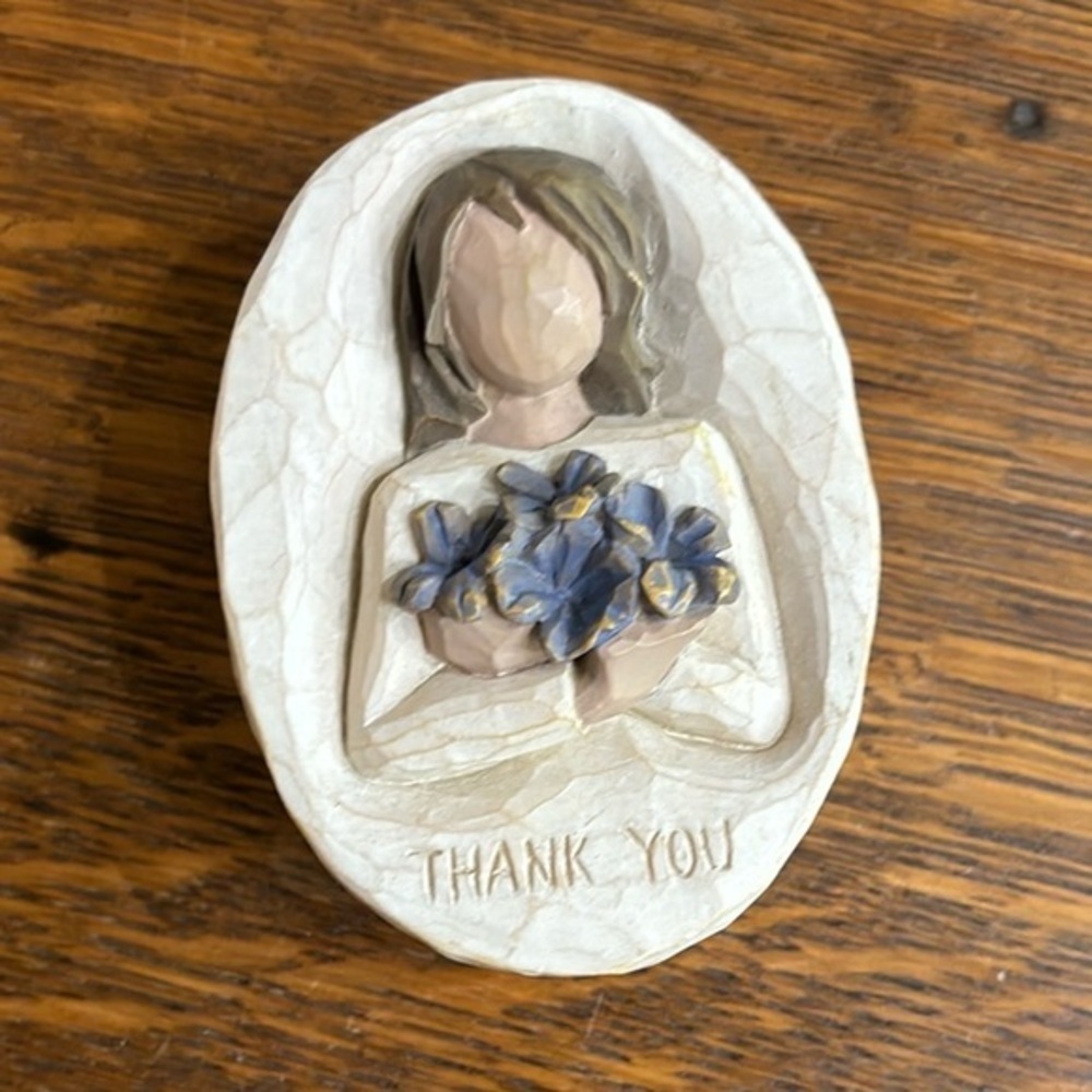 Willow Tree “Thank You” Keepsake Box by Susan Lordi